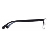 Giorgio Armani - Rectangular Men Eyeglasses - Black - Eyeglasses - Giorgio Armani Eyewear