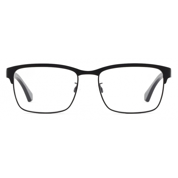 Giorgio Armani - Rectangular Men Eyeglasses - Anthracite - Eyeglasses ...