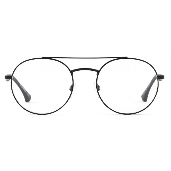 Giorgio Armani - Round Men Eyeglasses - Anthracite - Eyeglasses ...