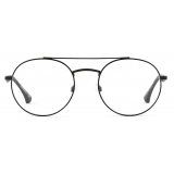 Giorgio Armani - Occhiali da Vista Uomo Forma Rotonda - Antracite - Occhiali da Vista - Giorgio Armani Eyewear