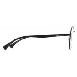 Giorgio Armani - Round Men Eyeglasses - Anthracite - Eyeglasses - Giorgio Armani Eyewear