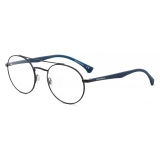 Giorgio Armani - Occhiali da Vista Uomo Forma Rotonda - Blu Navy - Occhiali da Vista - Giorgio Armani Eyewear