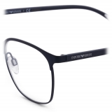 Giorgio Armani - Square Men Eyeglasses - Matte Blue - Eyeglasses - Giorgio Armani Eyewear