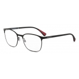 Giorgio Armani - Square Men Eyeglasses - Black - Eyeglasses - Giorgio Armani Eyewear