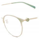 Giorgio Armani - Rectangular Men Eyeglasses - Pale Gold - Eyeglasses - Giorgio Armani Eyewear
