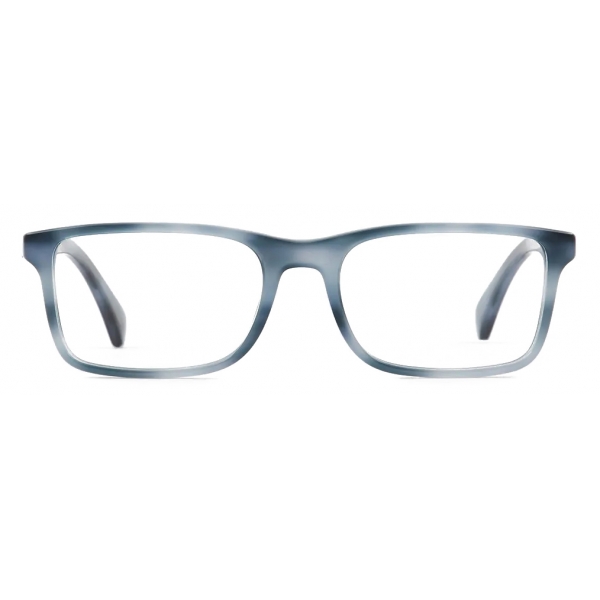 Giorgio Armani - Occhiali da Vista Uomo Forma Irregolare - Verde - Occhiali da Vista - Giorgio Armani Eyewear