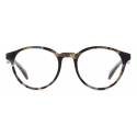 Giorgio Armani - Occhiali da Vista Uomo Forma Rettangolare - Blu - Occhiali da Vista - Giorgio Armani Eyewear