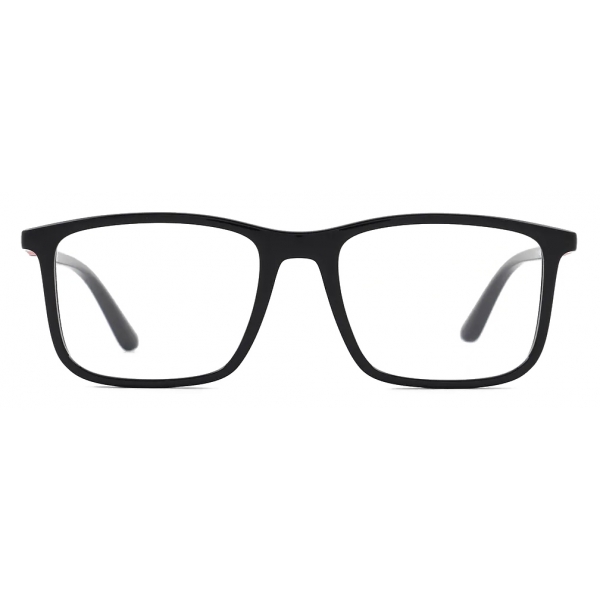 Giorgio Armani - Rectangular Men Eyeglasses - Matte Blue - Eyeglasses - Giorgio Armani Eyewear