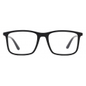 Giorgio Armani - Occhiali da Vista Uomo Forma Rettangolare - Blu Opaco - Occhiali da Vista - Giorgio Armani Eyewear