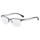 Giorgio Armani - Round Men Eyeglasses - Green - Eyeglasses - Giorgio Armani Eyewear