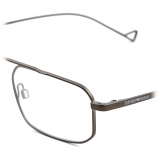 Giorgio Armani - Round Men Eyeglasses - Grey - Eyeglasses - Giorgio Armani Eyewear