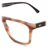 Giorgio Armani - Bio-Acetate Men Eyeglasses - Brown - Eyeglasses - Giorgio Armani Eyewear