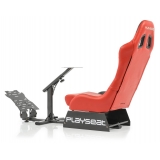 Playseat® Evolution Red Edition - UK Version - Pro Racing Seat - PC - PS - XBOX - Real Simulation - Gaming - Play Station - PS5