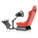 Playseat® Evolution Red Edition - UK Version - Pro Racing Seat - PC - PS - XBOX - Real Simulation - Gaming - Play Station - PS5