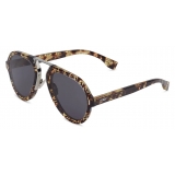 Fendi - Fendi Force - Pilot Sunglasses - Ruthenium Havana - Sunglasses - Fendi Eyewear