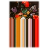 Qeeboo - Carpet Glitch Red Rectangular - Rettangolare - Tappeto Qeeboo by Richard Hutten - Arredo - Casa