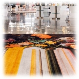 Qeeboo - Carpet Glitch Red Rectangular - Rectangular - Qeeboo Carpet by Richard Hutten - Furnishing - Home