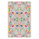 Qeeboo - Carpet Let’s Dance Animal Traces Light Rectangular - Rectangular - Qeeboo Carpet by Nynke Tynagel - Furnishing - Home