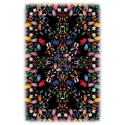 Qeeboo - Carpet Let’s Dance Animal Traces Dark Rectangular - Rectangular - Qeeboo Carpet by Nynke Tynagel - Furnishing - Home