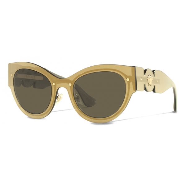 Versace - Sunglasses Butterfly Medusa Biggie - Marrone - Sunglasses - Versace Eyewear
