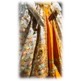 Nicolao Atelier - Abito Donna in Liseré Fiorato - Costumi Storici - 1700 - Abito - Made in Italy - Luxury Exclusive Collection