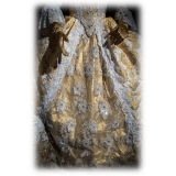Nicolao Atelier - Abito Donna in Lampasso Oro - Bianco - Costumi Storici - 1700 - Made in Italy - Luxury Exclusive Collection