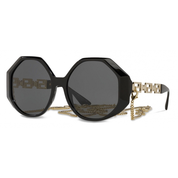 Versace - Sunglasses Greca - Black - Sunglasses - Versace Eyewear