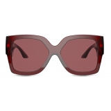 Versace - Sunglasses Greca - Burgundy - Sunglasses - Versace Eyewear