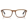 Tom Ford - Key Bridge Horn Optical - Occhiali da Vista Rettangolare - Corno - FT5718-P - Occhiali da Vista - Tom Ford Eyewear