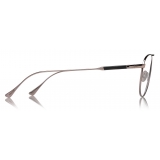Tom Ford - Titanium Pilot Optical - Pilot Optical Glasses - Dark Ruthenium - FT5716-P - Optical Glasses - Tom Ford Eyewear