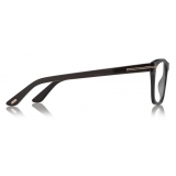 Tom Ford - Square Horn Optical - Occhiali da Vista Quadrati - Corno Nero - FT5719-P - Occhiali da Vista - Tom Ford Eyewear