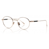 Tom Ford - Titanium Optical - Occhiali da Vista Rotondi - Oro Rosa - FT5717-P - Occhiali da Vista - Tom Ford Eyewear