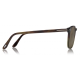 Tom Ford - Ansel Sunglasses - Round Sunglasses - Havana - FT0858 - Sunglasses - Tom Ford Eyewear