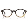 Tom Ford - Round Horn Optical - Round Optical Glasses - Light Horn - FT5720-P - Optical Glasses - Tom Ford Eyewear