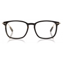 Tom Ford - Key Bridge Round Horn Optical - Round Optical Glasses - Light Horn - FT5722-P - Optical Glasses - Tom Ford Eyewear