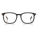 Tom Ford - Key Bridge Round Optical - Occhiali da Vista Rotondi - Corno - FT5722-P - Occhiali da Vista - Tom Ford Eyewear