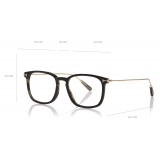 Tom Ford - Key Bridge Round Optical - Occhiali da Vista Rotondi - Corno - FT5722-P - Occhiali da Vista - Tom Ford Eyewear