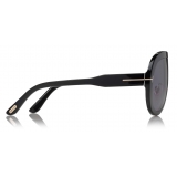 Tom Ford - Troy Sunglasses - Occhiali da Sole Rotondi - Nero - FT0836 - Occhiali da Sole - Tom Ford Eyewear