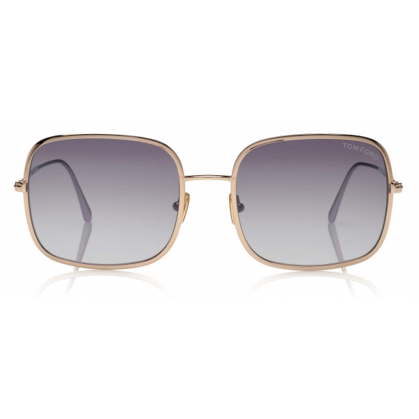 Tom Ford - Keira Sunglasses - Occhiali da Sole Quadrati - Oro - FT0865 - Occhiali da Sole - Tom Ford Eyewear