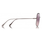 Tom Ford - Keira Sunglasses - Square Sunglasses - Shiny Light Ruthenium - FT0865 - Sunglasses - Tom Ford Eyewear