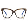 Tom Ford - Square Shape Optical - Occhiali da Vista Quadrati - Havana - FT5704-B - Occhiali da Vista - Tom Ford Eyewear