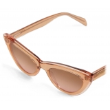 Emilio Pucci - Logo Cat-Eye Sunglasses - Orange - Sunglasses - Emilio Pucci Eyewear