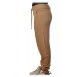 Pinko - Jogging Trousers Vitiano in Wool - Beige - Trousers - Made in Italy - Luxury Exclusive Collection