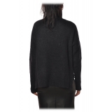 Pinko - High Neck Sweater Carignano in Alpaca Wool - Black - Sweater - Made in Italy - Luxury Exclusive Collection