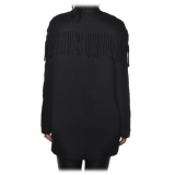 Pinko - Cardigan Ocean Drives with Fringes - Black - Sweater - Made in Italy - Luxury Exclusive Collection