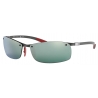 Ferrari - Ray-Ban - RB8305M F005H1 64-14 - Official Original Scuderia New Collection - Occhiali da Sole - Eyewear