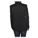 Pinko - Jacket  Fulmine4 with Jewel Buttons - Black - Jacket - Made in Italy - Luxury Exclusive Collection