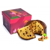 Pasticceria Fraccaro - Panettone con Fichi Bianchi e Noci - Gift Box - Panettone Artigianale - Fraccaro Spumadoro