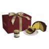 Pasticceria Fraccaro - Panettone with Chocolate + Hazelnut Cream - Gift Box - Artisan Panettone