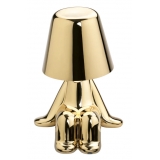 Qeeboo - Golden Brothers Sam - Gold - Qeeboo Chandelier by Stefano Giovannoni - Lighting - Home